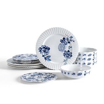 Stone Lain Fiore Bone China 12 pc Dinnerware Set