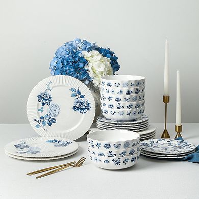 Stone Lain Fiore Bone China 24-pc. Dinnerware Set