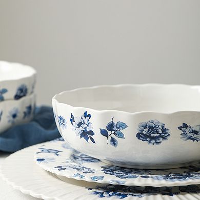 Stone Lain Fiore Bone China 24-pc. Dinnerware Set