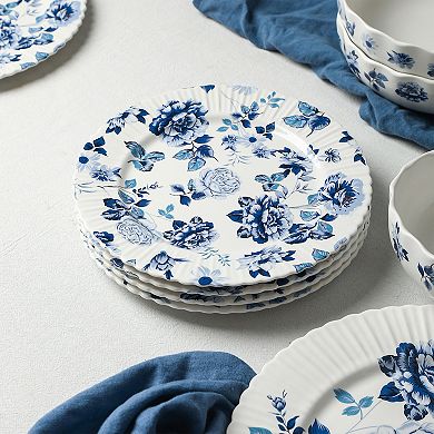 Stone Lain Fiore Bone China 24-pc. Dinnerware Set