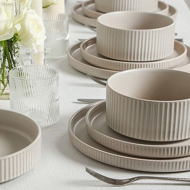 Stone Lain Haven Stoneware 16-pc. Dinnerware Set