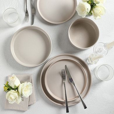 Stone Lain Haven Stoneware 16-pc. Round Dinnerware Set