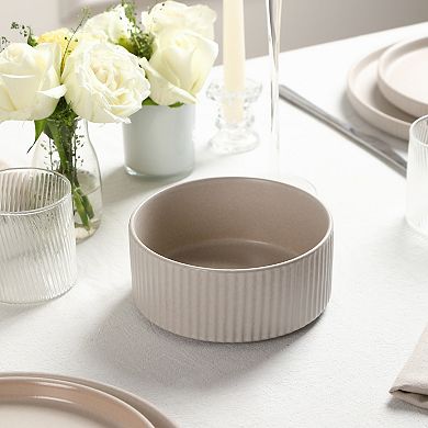 Stone Lain Haven Stoneware 4-pc. Round Bowl Set