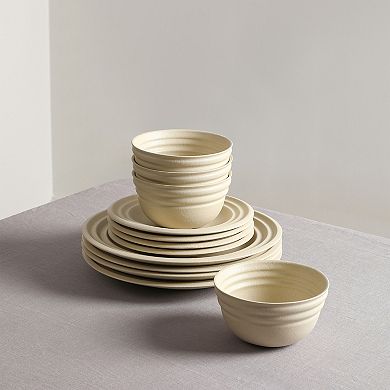 Stone Lain Zen Stoneware 12-pc. Dinnerware Set