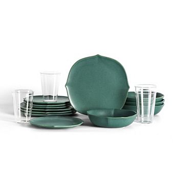 Stone Lain Baskerville Stoneware 16 pc Dinnerware Set