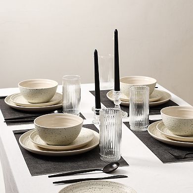 Stone Lain Dua Stoneware 16-pc. Dinnerware Set