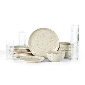 Stone Lain Dua Stoneware 16 pc Dinnerware Set