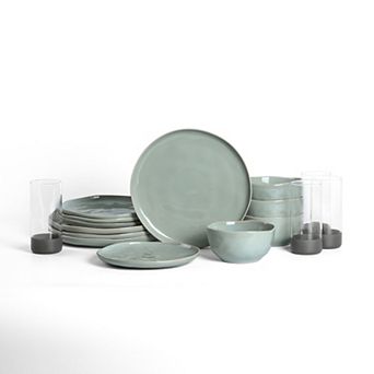 Stone Lain Mirella Stoneware 16 pc Dinnerware Set
