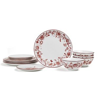 Stone Lain Esme Porcelain 12 pc Dinnerware Set