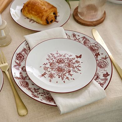Stone Lain Esme Porcelain 24-pc. Dinnerware Set