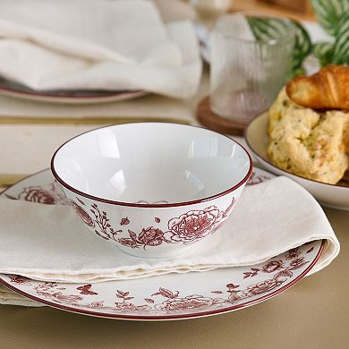 Stone Lain Esme Porcelain 24-pc. Dinnerware Set