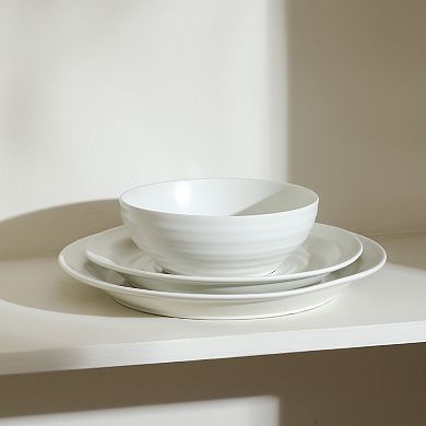 Stone Lain Orbit Stoneware 24-pc. Round Dinnerware Set