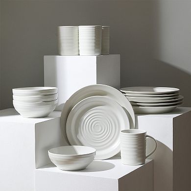 Stone Lain Orbit Stoneware 24-pc. Round Dinnerware Set