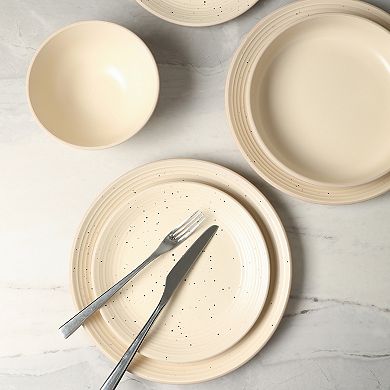 Stone Lain Lauren Stoneware 16-pc. Rustic Dinnerware Set