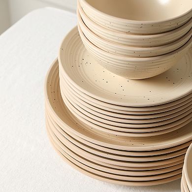 Stone Lain Lauren Stoneware 16-pc. Rustic Dinnerware Set