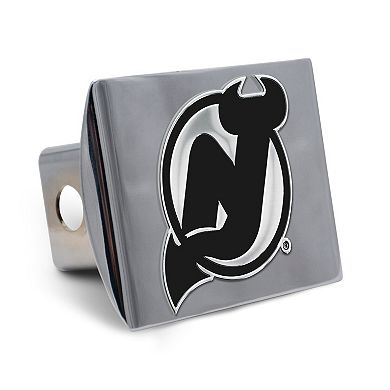 WinCraft New Jersey Devils Premium Metal Chrome Hitch Cover