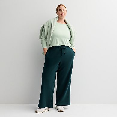 Plus Size Tek Gear® Wide Leg Sweatpants