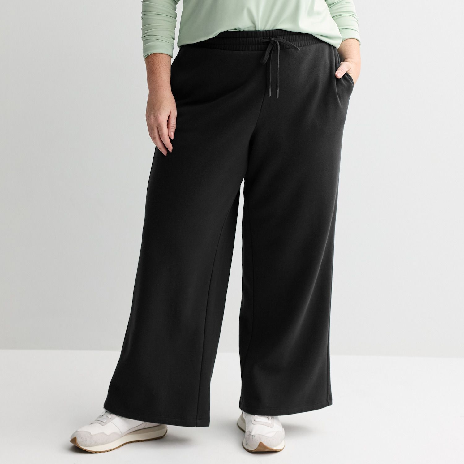 CLOISE Women's Sweatpants Joggers Baggy Fleece Jogger Sweatpants Comfort Pull On Low Rise Elastic Bottom Trousers Gray Oversized Elastic Waist Drawstrin