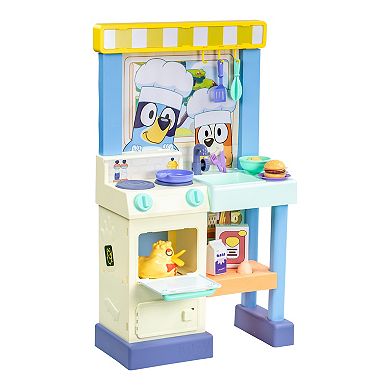 Bluey Deluxe Cook and Clean Kitchen Playset with Accessories