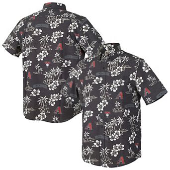 Men's�Reyn Spooner Black Arizona Diamondbacks Kekai Performance Button-Up Top