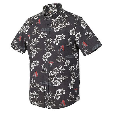 Men's Reyn Spooner Black Arizona Diamondbacks Kekai Performance Button-Up Top
