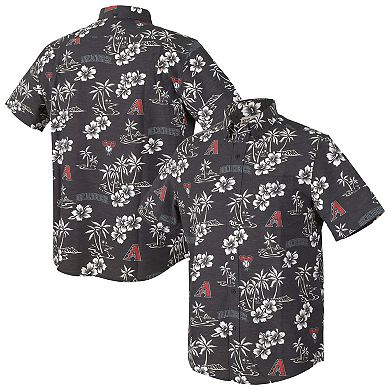 Men's Reyn Spooner Black Arizona Diamondbacks Kekai Performance Button-Up Top