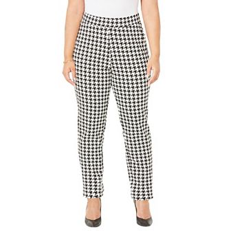 Catherines Women's Plus Size Liz&Me Slim Leg Ponte Knit Pant