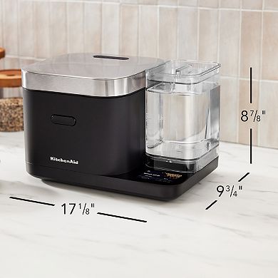 KitchenAid® 8 Cup Grain and Rice Cooker 8 Cup with Integrated Scale