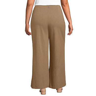 Plus Size Lands' End Tall Starfish High Rise Palazzo Pants