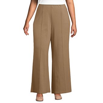 Plus Size Lands' End Tall Starfish High Rise Palazzo Pants