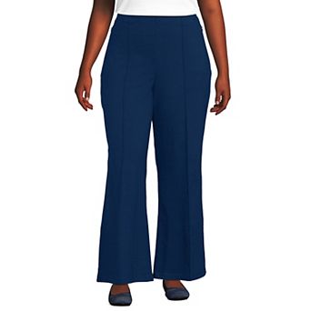 Plus Size Lands' End Tall Starfish High Rise Palazzo Pants