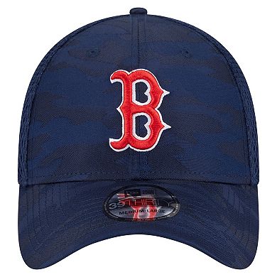 Men's New Era Navy Boston Red Sox Subtle Camo 39THIRTY Flex Hat