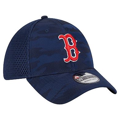 Men's New Era Navy Boston Red Sox Subtle Camo 39THIRTY Flex Hat