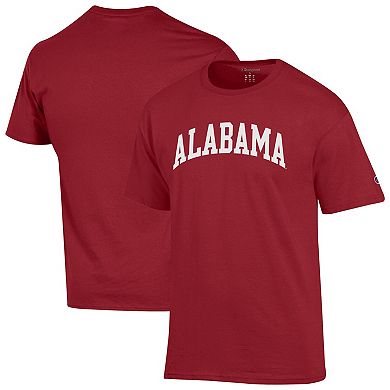 Men's Champion Crimson Alabama Crimson Tide Basic Arch T-Shirt