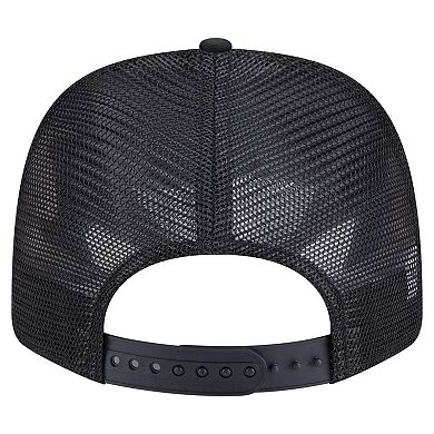 Men's New Era Black Vanderbilt Commodores Primary 9SEVENTY Trucker Stretch-Snap Hat