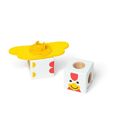 Melissa & Doug Blockables Farm Snap And Play Building Set