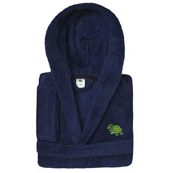 Linum Home Textiles Super Plush Double Brushed Hooded Bathrobe