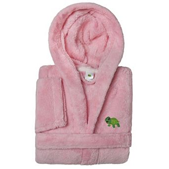 Linum Home Textiles Super Plush Double Brushed Hooded Bathrobe