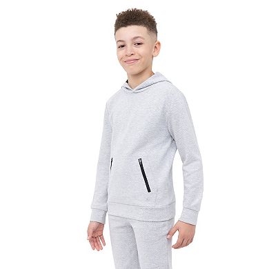 Boys 8-20 Layer 8 Popcorn Hoodie with Zipped Pocket