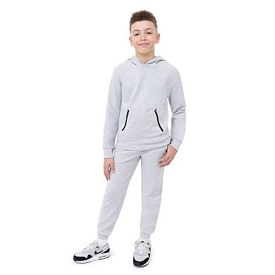 Boys 8-20 Layer 8 Popcorn Hoodie with Zipped Pocket