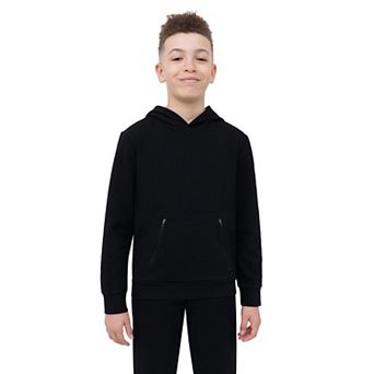 Boys 8-20 Layer 8 Popcorn Hoodie with Zipped Pocket