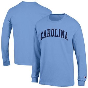 Men's Champion Carolina Blue North Carolina Tar Heels Basic Arch T-Shirt