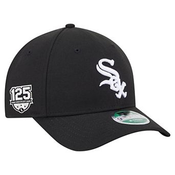 Men's�New Era Black Chicago White Sox 125th Anniversary 9FORTY Adjustable Hat