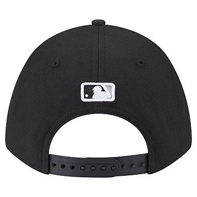 Men's New Era Black Chicago White Sox 125th Anniversary 9FORTY Adjustable Hat