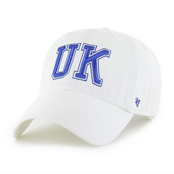 Men's '47 White Kentucky Wildcats Vault Clean Up Adjustable Hat