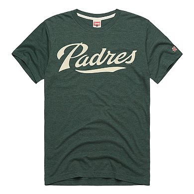 Men's Homage Green San Diego Padres Hyper Local Tri-Blend T-Shirt