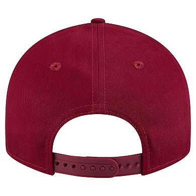 Men's New Era Cardinal Arkansas Razorbacks Low Profile 9FIFTY Snapback Hat