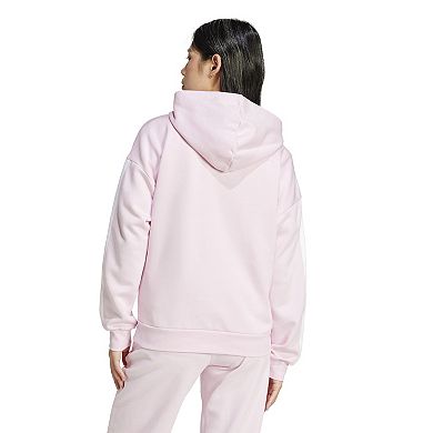 Women's adidas Essentials 3-Stripes Fleece Full-Zip Hoodie