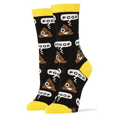 Poop Women's Crew Socks