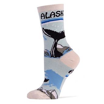 Alaska Mid-Calf Crew Socks